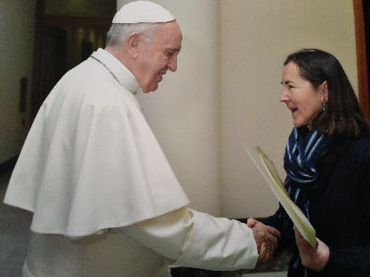 Foto con el Papa